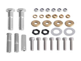 Adjustable Dual Side Mounted 4V Carburetor Linkage Kit Fit for Tunnel Ram Applications 75881136