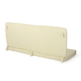 CAROLINA LOVESEAT CUSHION SET, BACK CUSHION AND SEAT CUSHION, CREAM, SET OF 1 N775P270133C