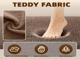 Modern Floor Sofa with 2 Pillows,Convertible Teddy Fabric Foam-Filled Sleeper Sofa Bed,15" Full Size 24303172