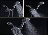 Classic High Pressure Single Handle 6 Function Rain shower Head with Handheld Shower W121961964