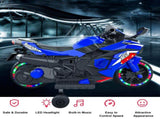12V Electric Motorcycle for Kids, Powered Toy Motorcycle, Child Motorcycle Ride On with Light Wheels 32935697