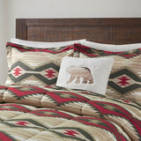 King Down Alternative Comforter Set with Throw Pillow B035P148496
