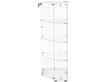 Tempered glass five-sided display cabinet,corner cabinet,liquor cabinet,with running lights,with W3155P449086