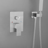 Shower System 10 Inch Square Bathroom Luxury Rain Mixer Shower Combo Set 81592500