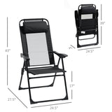 ZUN Folding Lounge Chairs / beach chair （Prohibited by WalMart） 67182305