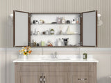 32*28Medicine Cabinet with Mirror for Bathroom, Wall Mounted Bathroom Mirror with Storage, W708P421793
