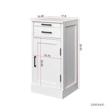 ZUN White color modular wine bar cabinet Buffet Cabinet with Hutch for Dining Room W331P195808