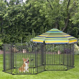 ZUN Metal Dog Playpen 84784214