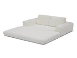 2-in-1 Folding Convertible Sofa Bed, Modern Corduroy Sleeper Couch with 2*pillows, Futon Modular W1117P415675