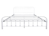 Metal Platform Bed Frame, Victorian Style Headboard/Footboard/Under Bed Storage/No Box Spring W840P296694