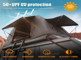 Foldable 2-3 People Amphibious Inflatable Car Roof Top for camping Outdoor Glamping Camping W2801P214404