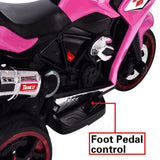 ZUN 12V Kids Electric motorcycle/ ride on motorcycle,Girls Motorcycle, Children Battery Motor Bikes W1760110303