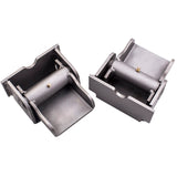 2pcs Dump Truck Trailer or Dump Body Hinge Heavy Duty Greasable Weld On Solid Steel 20514139
