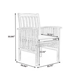 CASA ACACIA DINING CHAIR,2PCS with 2 Cushions 61720.00