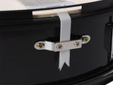 14 x 5.5 inches Professional Marching Snare Drum & Drum Stick & Strap & Wrench Kit Black 19215180