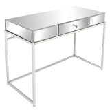 One Drawer Modern Mirrored Glass 75011668