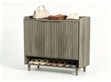 ()2 Cabinet Doors with Top Railing and 1 Row of Shelves for Shoe Cabinets 54853335
