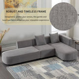 ZUN Luxury Modern Style Living Room Upholstery Sofa 82262247