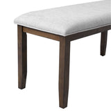 Upholstered Bench for Bedroom End of Bed,38-inch Entryway Bench for Living Room,Dining Bench with N752P271804D