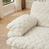 Liyasi Full Compression sofa chair with swivel add Ottoman W820P312318