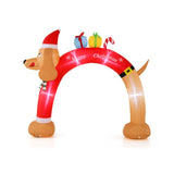 8-foot inflatable Christmas arch decoration 47313315
