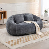 ZUN COOLMORE Bean Bag Chair Lazy Sofa Durable Comfort Lounger High Back Bean Bag Chair Couch for Adults W395P181439