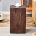 ZUN 12x12x20 Inch Walnut Wood Grain MDF Coffee Table - Luxurious Design, Perfect Living Room W1151P231612