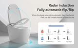 Smart Toilets with Heated Bidet Seat.Portable toilet with bidet built.Intelligent Toilet Auto W3133P280850