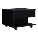 ZUN Luanda Lift Top Coffee Table, Casters, One Shelf -Black B20091883