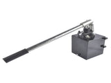 Double Acting Hydraulic Hand Pump, 3600 PSI & 1.5 CID, Hand Operated Hydraulic Pump with 5 Quart 45183422