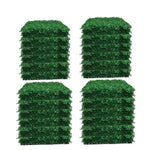 ZUN 24 pieces of 23.6 "x 15.75 " artificial boxwood boards, grass wall panels, boxwood fence panels, UV 48869369