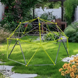 XCF006I Ten sided climbing frame for outdoor playground for age 3 climber with Colorful Climbing W1711P340004