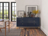 6-Drawer Storage Chest of Drawers with 3D Honeycomb Pattern, Wood Veneered MDF Cabinet for Bedroom, T3609P482835