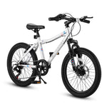 ZUN S20101 20 Inch Kids' Bike, Boys Girls Mountain Bike Ages 8-12, 7 Speed Teenager Children Kids' W1856115521