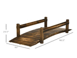 Wooden Garden Bridge Arc Footbridge 11842686