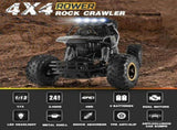 2026 2 Batteries 112 Rock Crawler Rechargeable Off Road Truck 4WD , Metal Shell LED Headlights RC 63826571