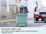 Hardshell Luggage Sets with Bags Lightweight Suitcase Double Spinner Wheels with TSA Lock ,Single N732P193484M