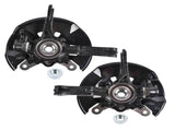 Pair Front Steering Knuckle & Hub Bearing Assembly Replacement for Honda Civic 2012 1.5 1.8L 79495917
