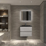 ZUN 24" Floating Bathroom Vanity with Sink, Modern Wall-Mounted Bathroom Storage Vanity Cabinet with W1920P177534