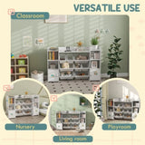 White multifunctional bookshelf for children 62692673