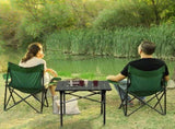 Portable Folding Camping Table for 2-4 Persons, Ultralight Collapsible Table Outdoor Camp Table for 60977335