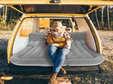 Air Mattress,SUV Air Mattress Thickened Camping Bed Cushion with Pillow Air Pump Storage Bag PVC 08813133