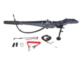 697-W0084-00-4D Steering Tiller Handle Assembly For Yamaha Outboard Motor 2T 69D Enduro E60HMHD 98353415