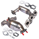 ZUN Exhaust Catalytic Converter Manifold for Ford Escape 3.0L 2001-2007 673-830 674-830 16412 16410 70611957