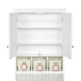 Bathroom Storage Cabinet, Medicine Cabinets for Bathroom with Mirror, 2 Doors 2 Adjustable Shelf 3 68267324