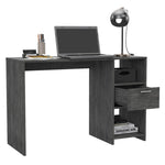 ZUN Arlington Writing Computer Desk, One Drawer, Two Shelves B128P148861