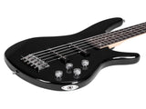 GIB Electric 5 String Bass Guitar Full Size Bag Strap Pick Connector Wrench 12835619