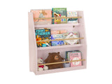3 Tier Kids Book Shelf,Kids Book Rack, Helps Keep Bedrooms, Playrooms, and Classrooms Organized,Pink 24800855