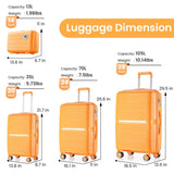 Luggage Sets 4 Piece PP Lightweight & Durable Expandable suitcase 53565239
