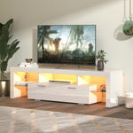 ZUN FashionTVstandTVcabinet,EntertainmentCenter,TVstationTV console,media console,with LEDlight W67933541